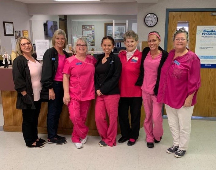 Kimberling City Staff in Pink